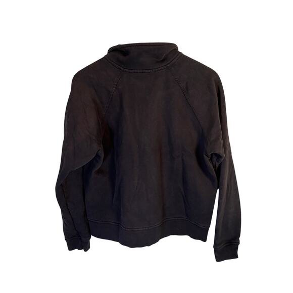 Vuori Women's Restore Half Zip in Black Medium - Picture 5 of 5